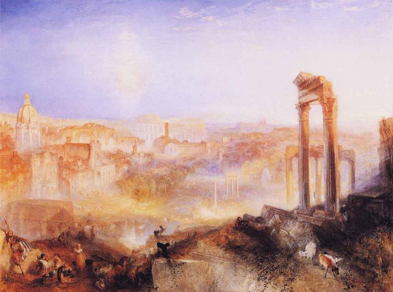 J.M.W. Turner Modern Rome Germany oil painting art